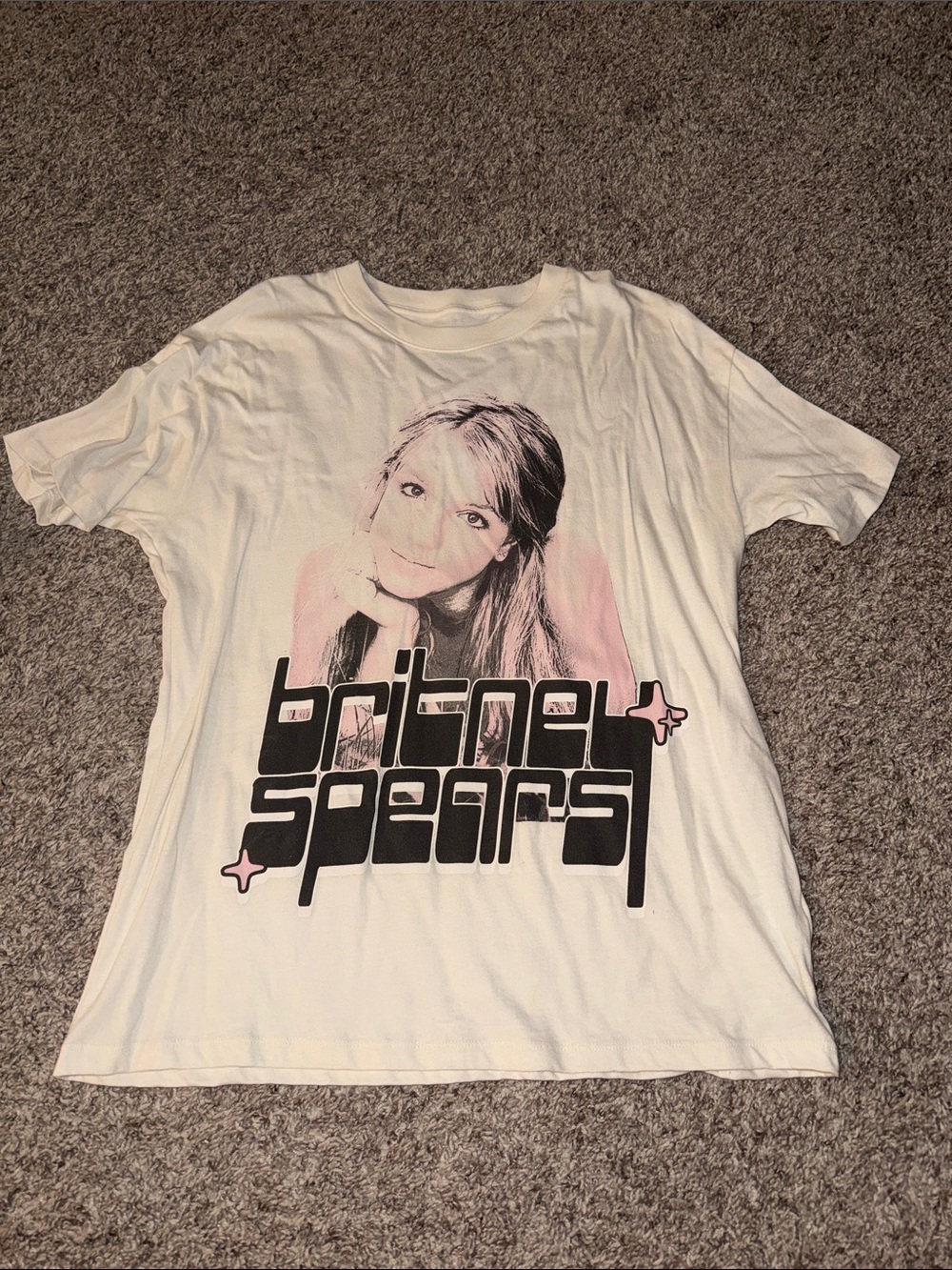 American Eagle oversized Britney Spears tee